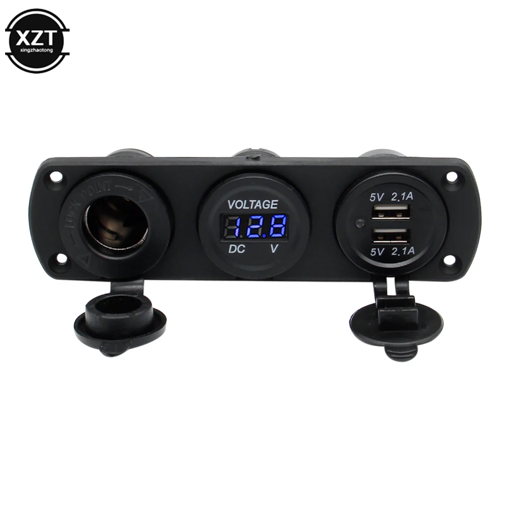 Автомобильное зарядное устройство с двумя USB-портами 12 В а | Автомобили и