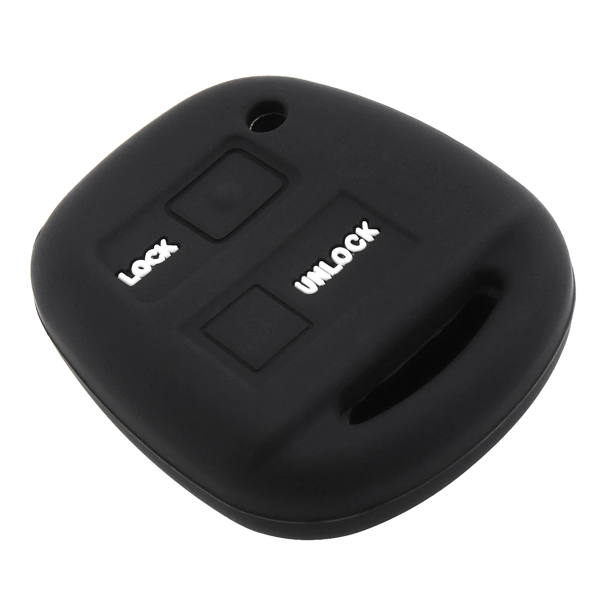 

2 Buttons Silicone Straight Plate Car Key Case Protector Holder for Toyota Camry RAV4 PRADO Corolla AVENSIS LAND CRUISER YARIS