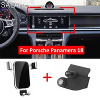 for porsche panamera 971 2017 2018 2019 2020 car air vent mount smart phone holder stand mobile phone stable cradle accessories