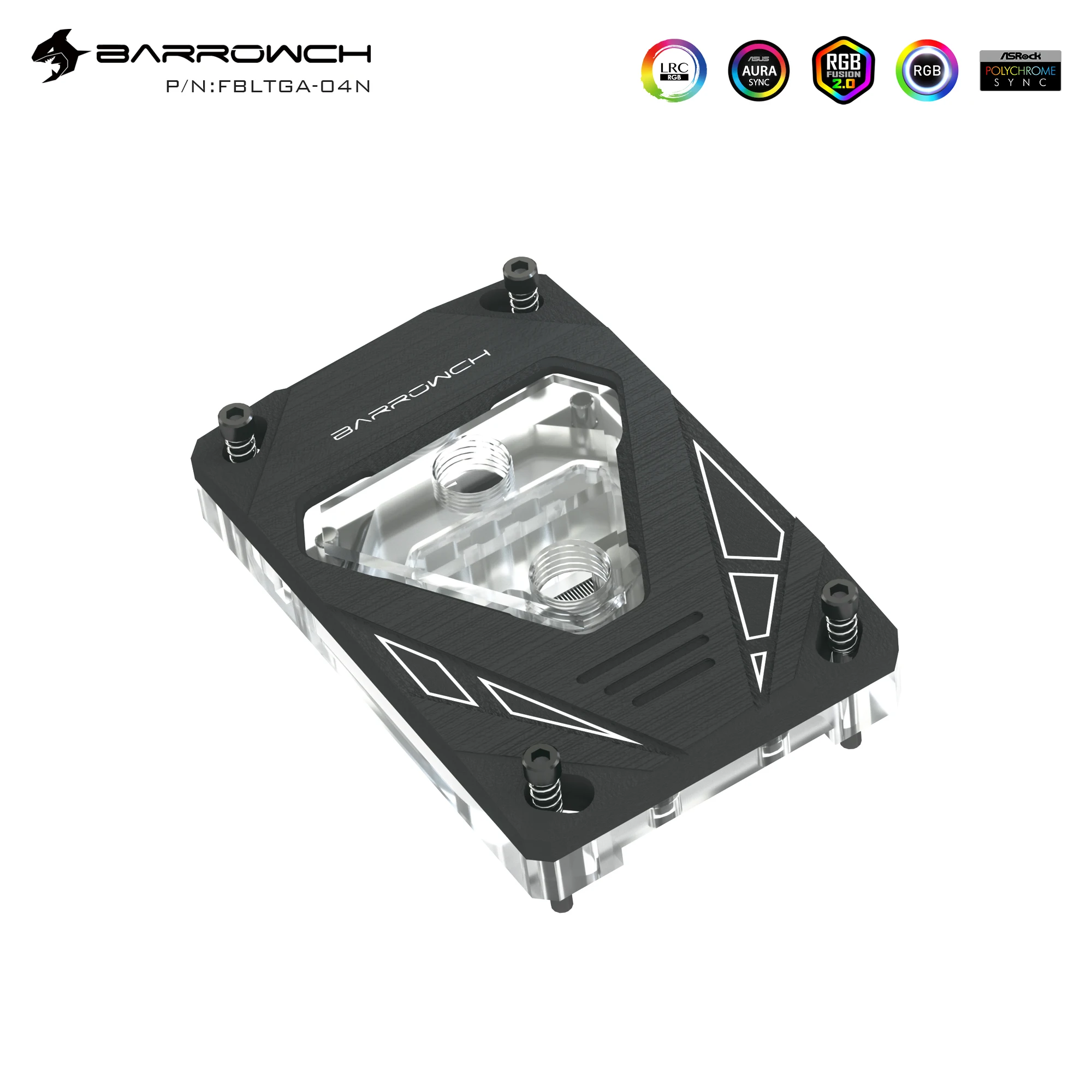 

BARROWCH CPU Cooler For AMD RYZEN AM4 ,AM3, Water Cooling 5V Water Block ,Seller Highly Recommend, FBLTGA-04N pc parts