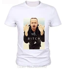 Мужская крутая дизайнерская футболка Jesse Pinkman, футболки Breaking Bad, белые хлопковые футболки Heisenberg, футболки, топы
