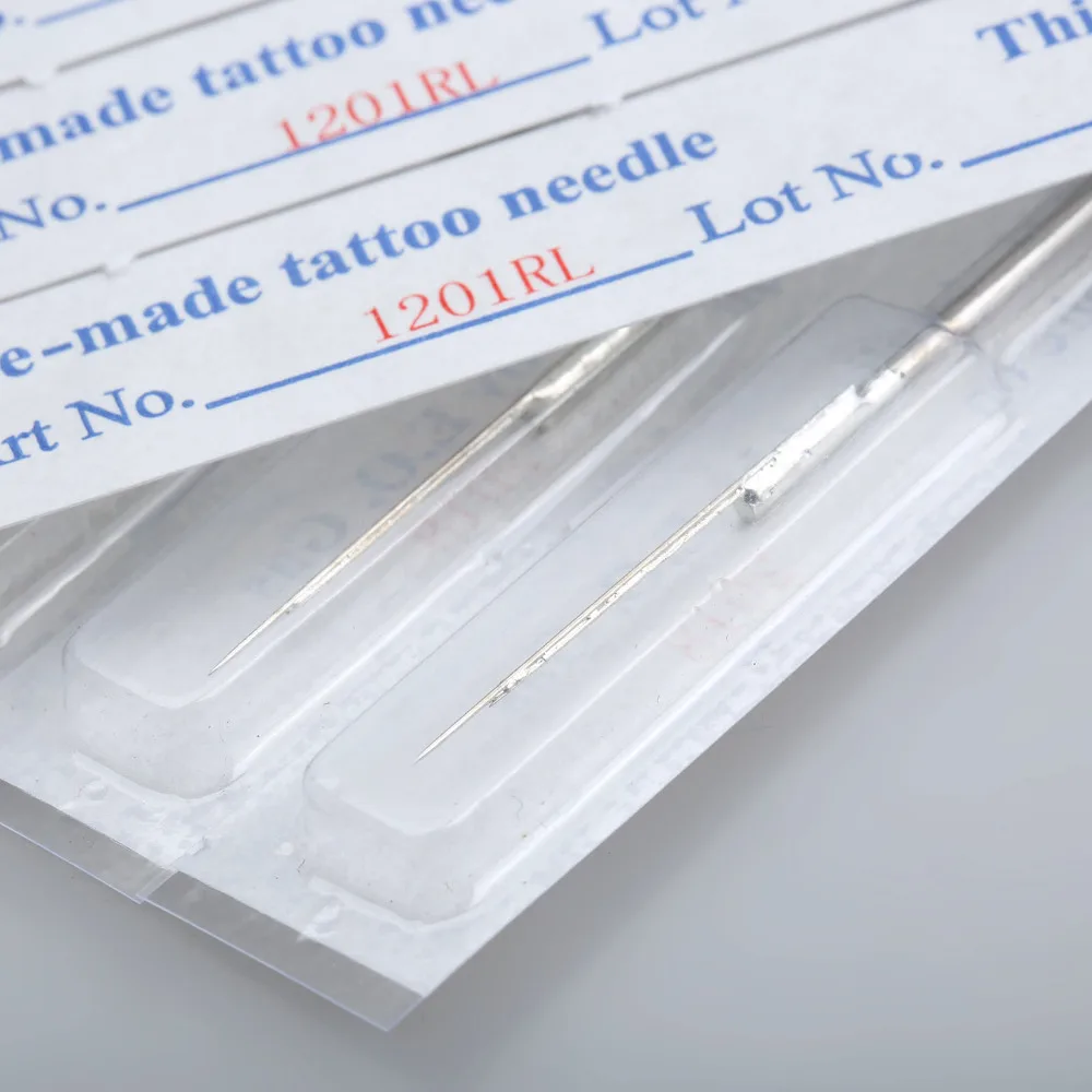Иглы для татуажа 10 шт. одноразовые иглы перманентного макияжа из нержавеющей