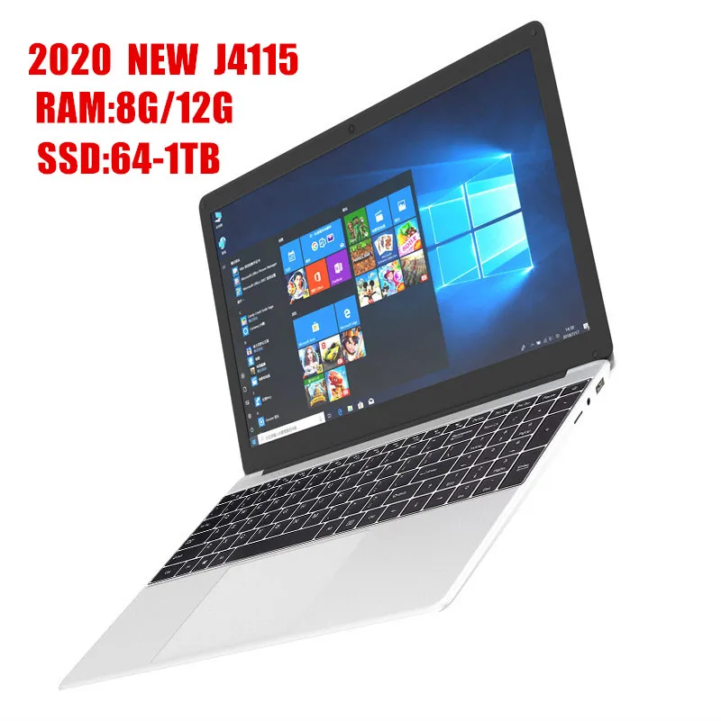Ноутбук studen игровой офисный ноутбук 15 6 дюйма ультрабук J4115 RAM 12 Гб HDMI 1920x1080 256 ГБ/512