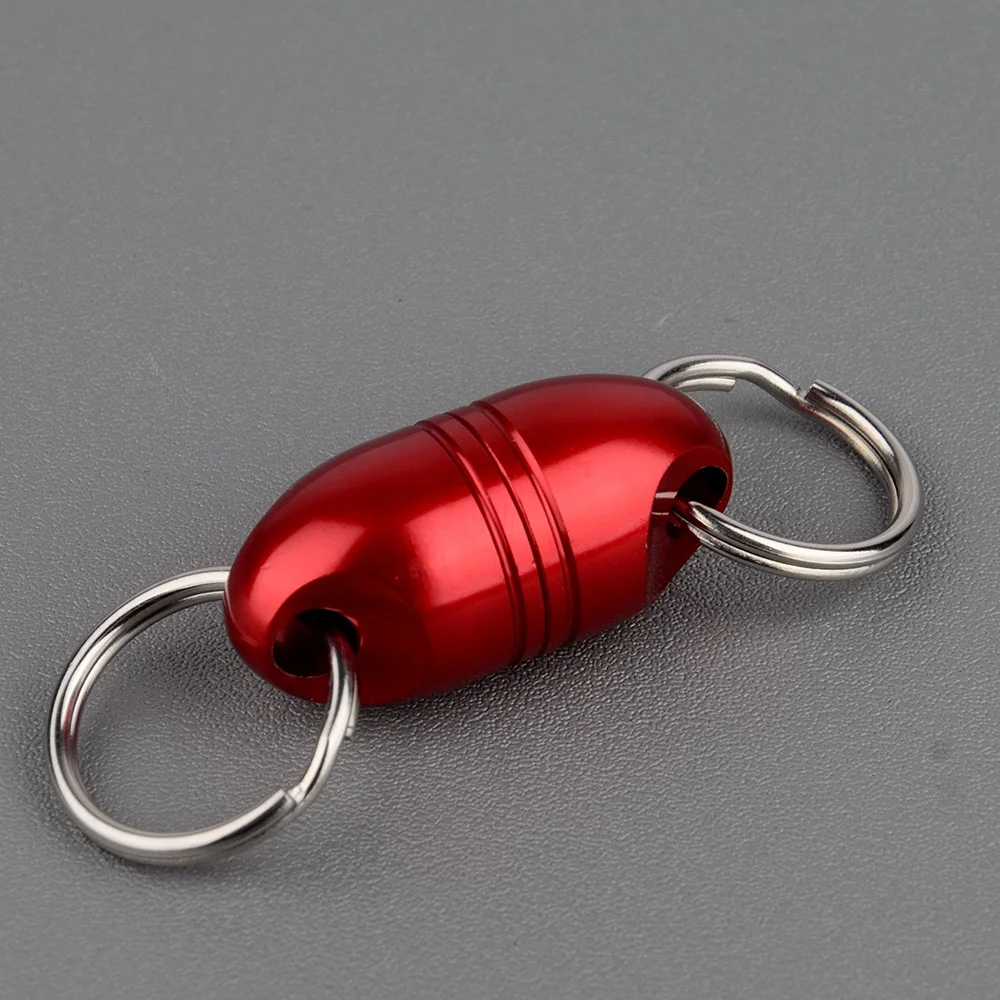 1PC 3.6Kg Magnet Pull-force Magnetic Powerful Keychain Detachable Key Chain with Rope and Buckle Which has 5Colors to Choose for |