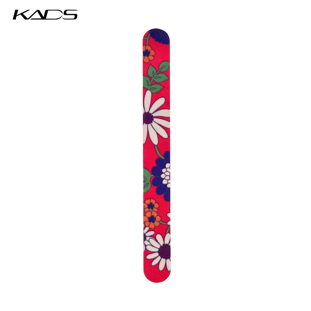 

KADS 1pc Flower Design Nail Art Styling tools Sanding 180/240 Nail File Buffer For Salon Manicure UV Gel Polisher Nail Files