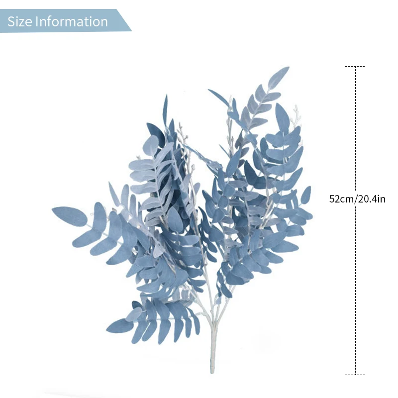 Листья деревьев саранчой зеленые растения искусственные шелковые листья для