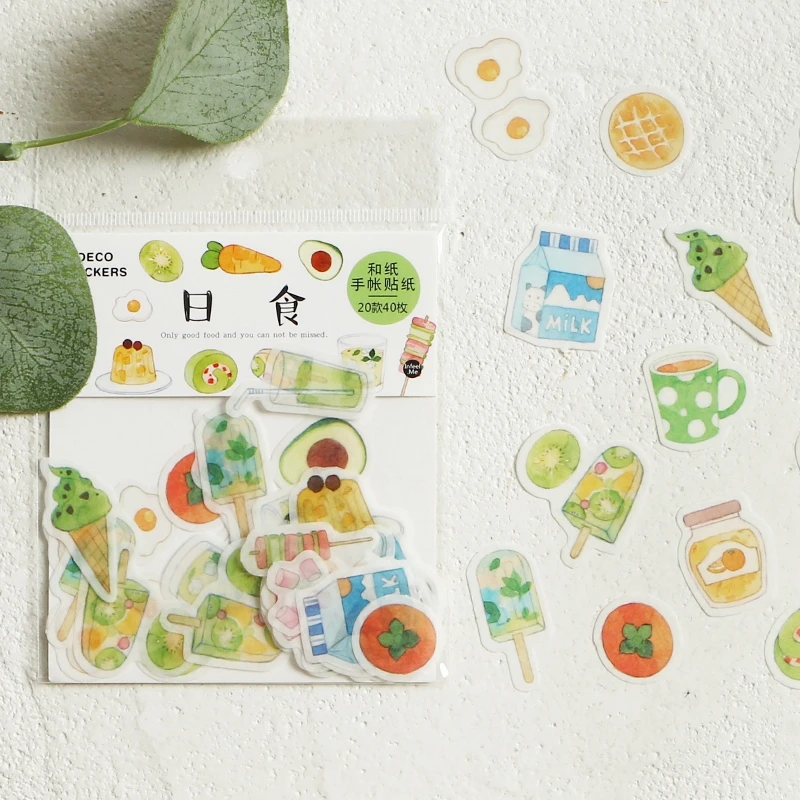 

40 шт./пакет канцелярские принадлежности, бумага для книг, наклейки, этикетка, бирка «сделай сам», скрапбукинг, дневник, украшения ручной рабо...