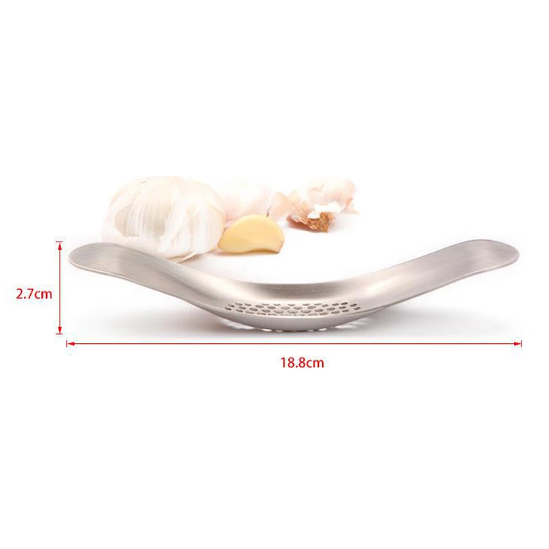 

Kitchen Gadgets Stainless Steel Garlic Press Crusher Cooking Tools Manual Garlic Mincer Chopping Fruit Vegetable Tools