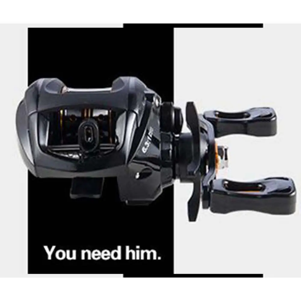 

Left Right Hand Baitcast Reel Magnetic Brake Fishing Line Wheel