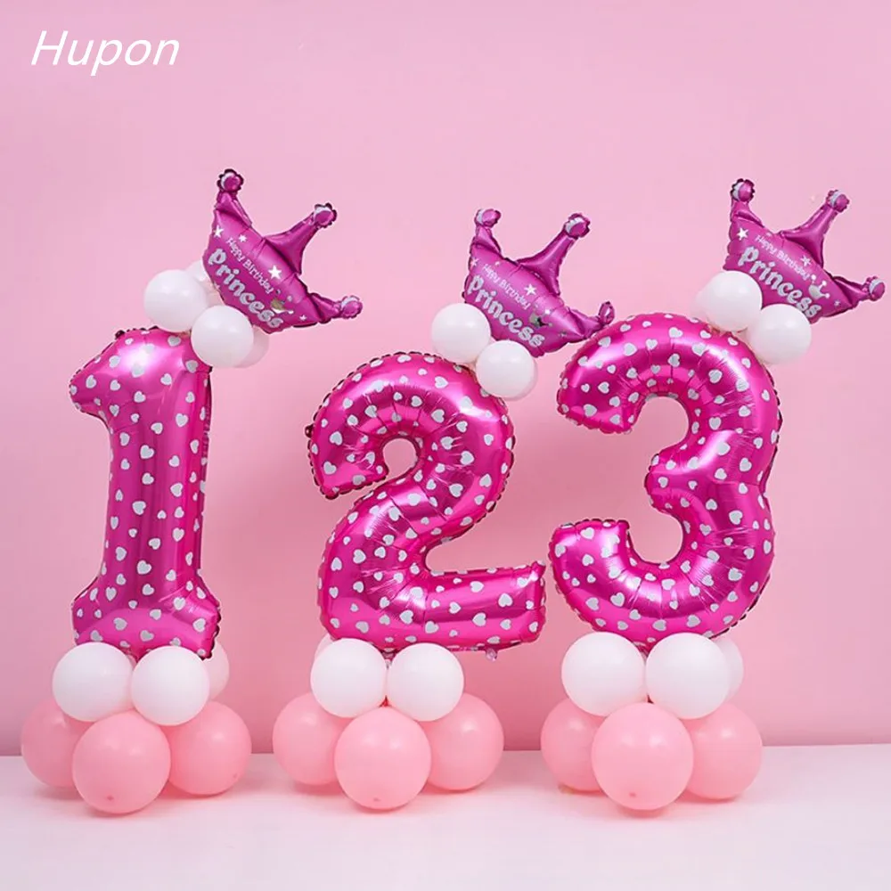 18 шт. воздушные шары в виде цифр|Воздушные и аксессуары| |