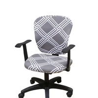 modern computer office chair cover split protective stretchable cloth polyester universal desk task chair chair covers stretch