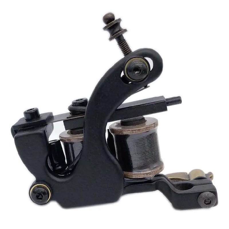 Катушки тату машина новая сплав железный каркас часть Высокая 10 обертывания