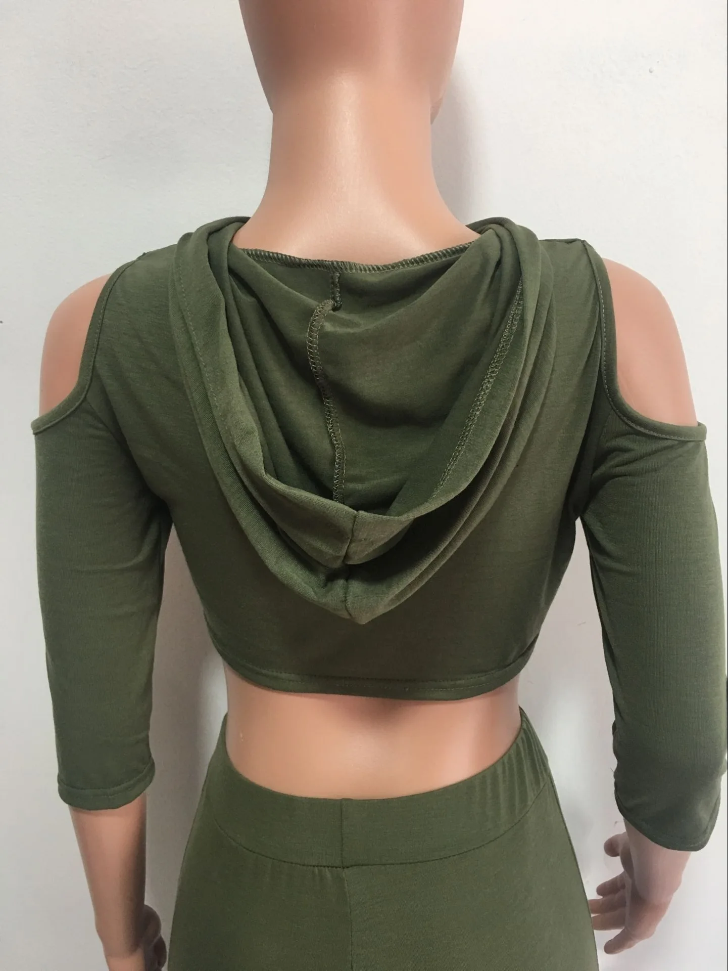 

European and American Fashion Sexy Ripped Suit Two-Piece Set Summer