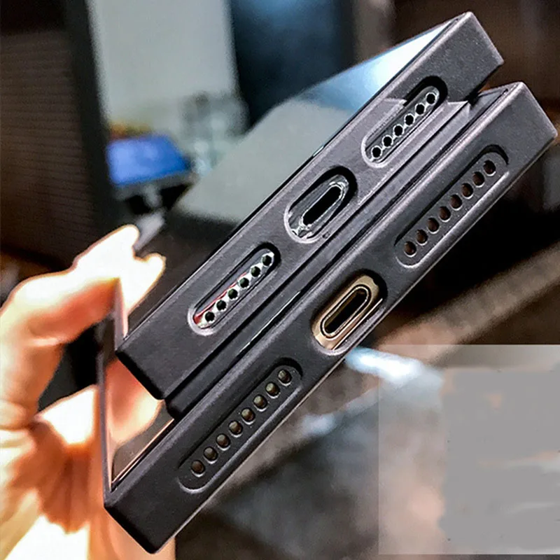 Квадратный зеркальный чехол для iphone 11 Pro Max iPhone 7 X XR XS 6 6s 8 plus стеклянная накладка на
