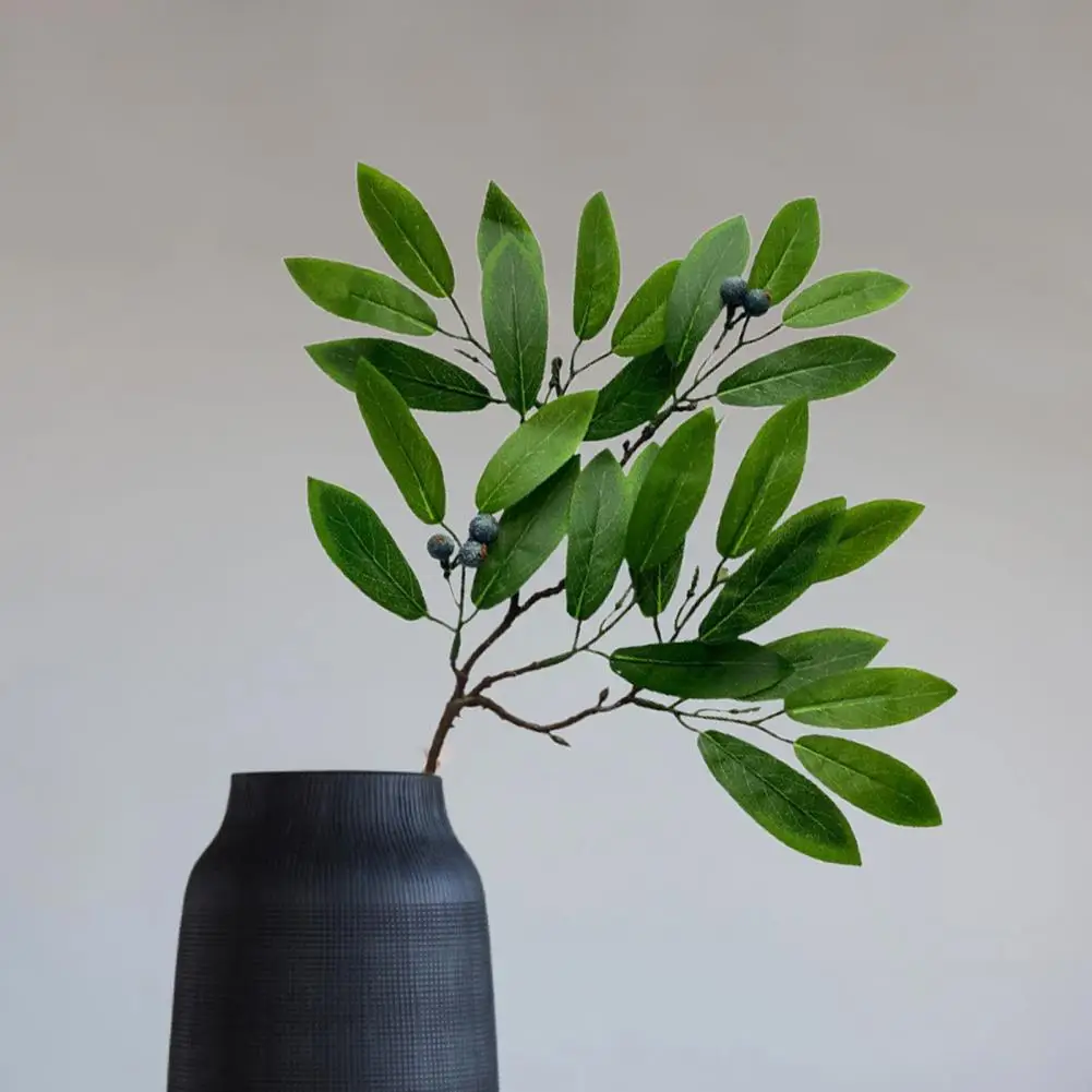 

Simulation Leaf Elegant Vivid Simulation Eucalyptus Leaf Artificial Leaf Convenient Fake Leaf