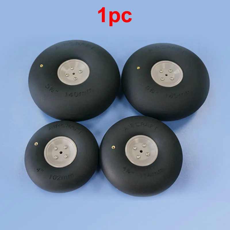 1 шт самолета pu колеса пневмат