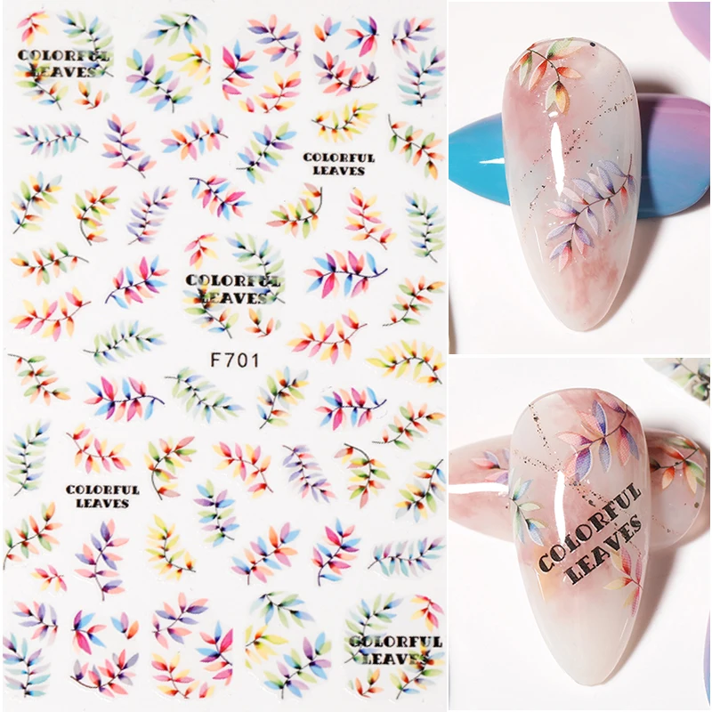 1 шт в форме цветка стикеры 3D на ногти Nail Art Уход за кожей лица переводные наклейки