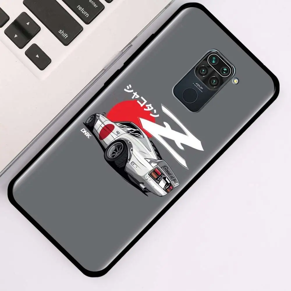 Silicone Case For Xiaomi Redmi Note 9 9S 11 10 8 Pro 8T 7 Redmi 8A 7 7A 9 9A 9C 6 6A Back Cover Fundas Capa INITIAL D AE86 Coque