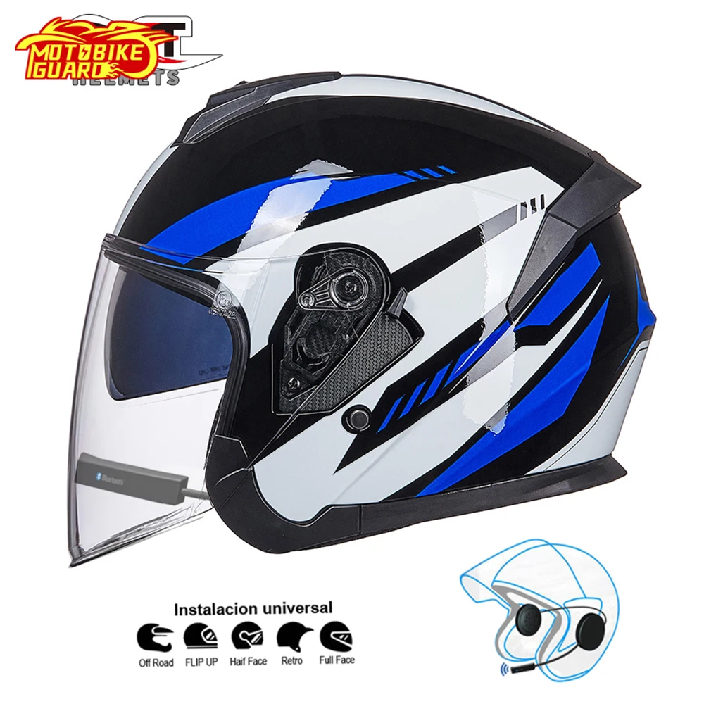 Мотоциклетная Bluetooth-гарнитура GXT шлем байкерские мотоциклетные шлемы наушники