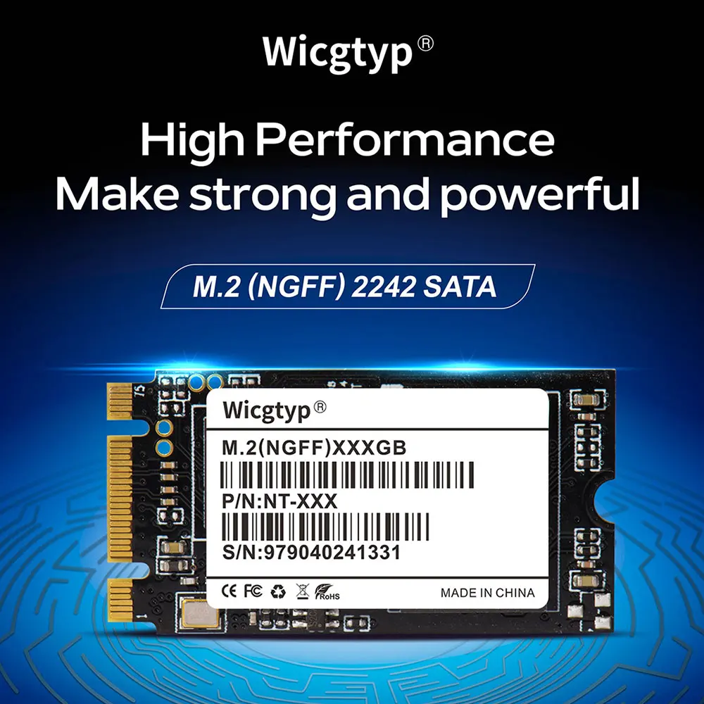 Планшетный ПК Wicgtyp HDD NGFF SSD 256 Гб Твердотельный накопитель быстрее чем Pcie MSATA SATA3