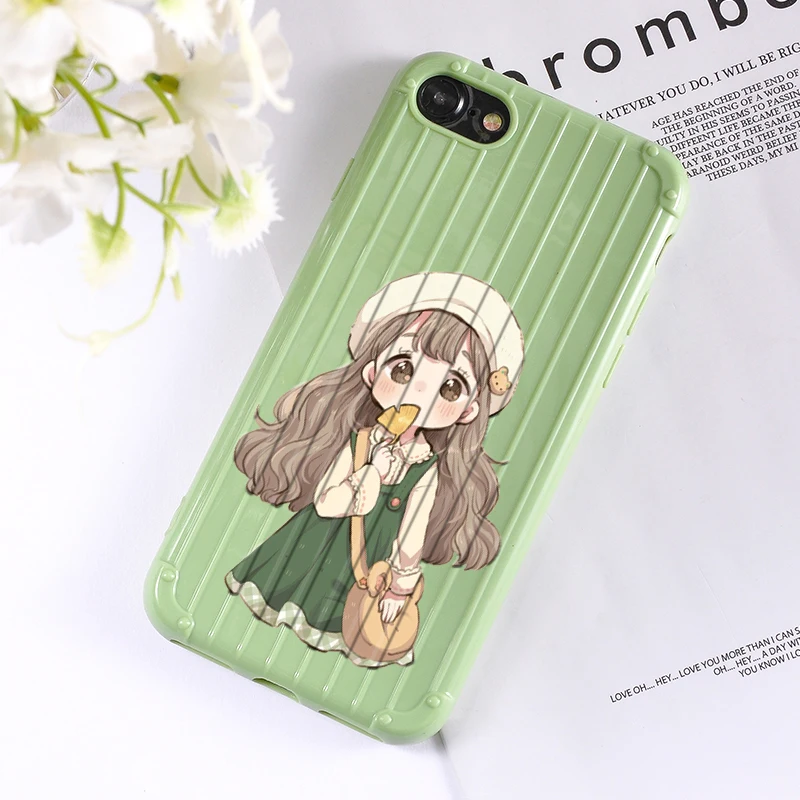 Cute Mini Princess Girls Phone Case For iPhone 11 Pro Max XR XS 7 SE 2020 Soft Colorful 8 Plus X | Мобильные телефоны и