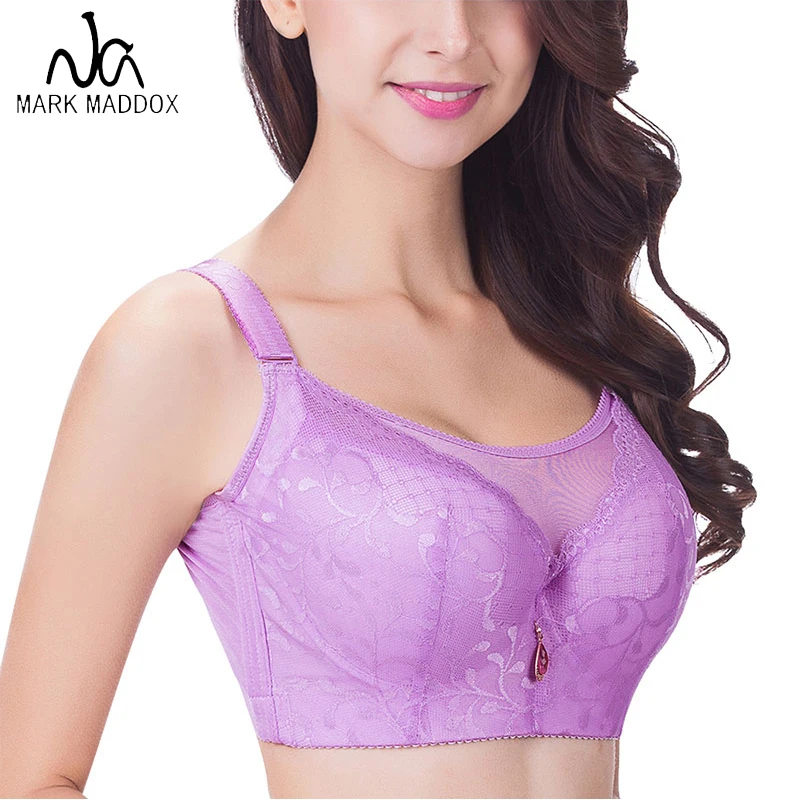 Бюстгальтеры большого размера пуш ап бюстгальтеры с большой чашкой C D E кружевное