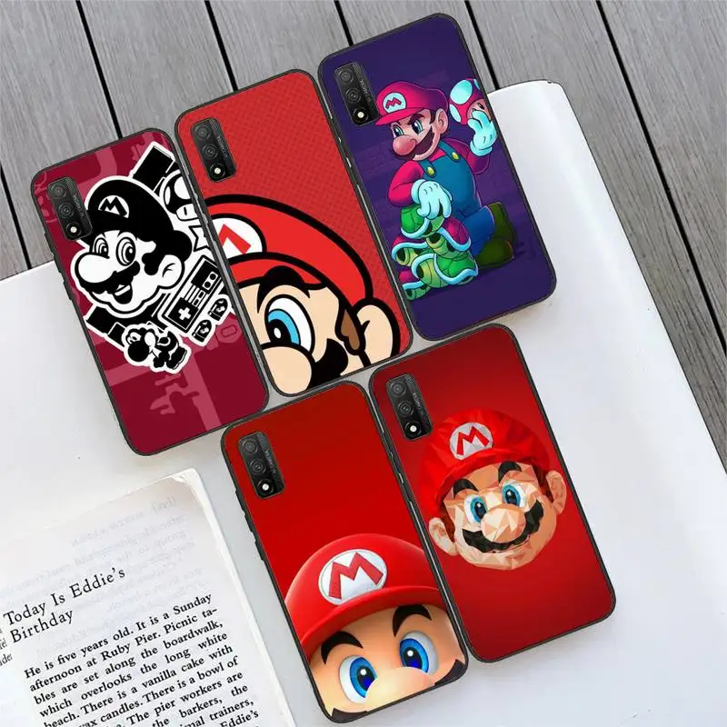 

Mario Game Phone Case for Xiaomi mi11 mi6 mi5x mix2 mix3 mi5 mi6plus mi10pro mi9 note 2 3 Funda coque cover