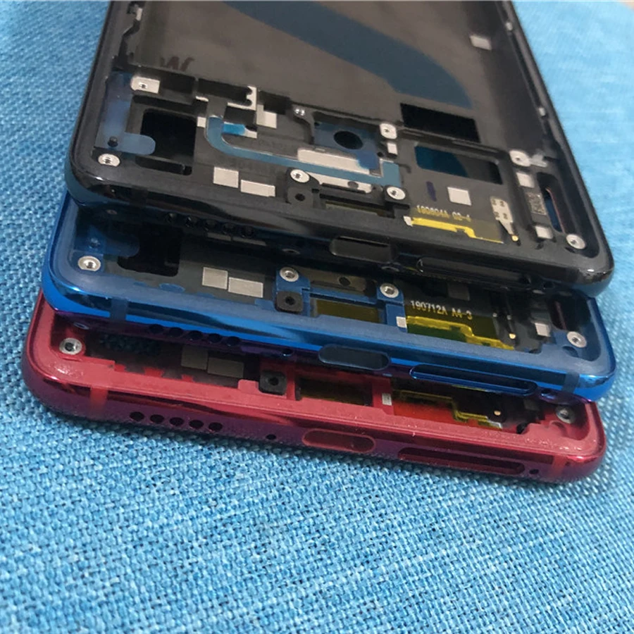 Для Xiao mi Red mi k20/K20 Pro/mi 9t Крышка батарейного отсека+ mi ddle frame Передняя рамка; Лицевая панель Корпус