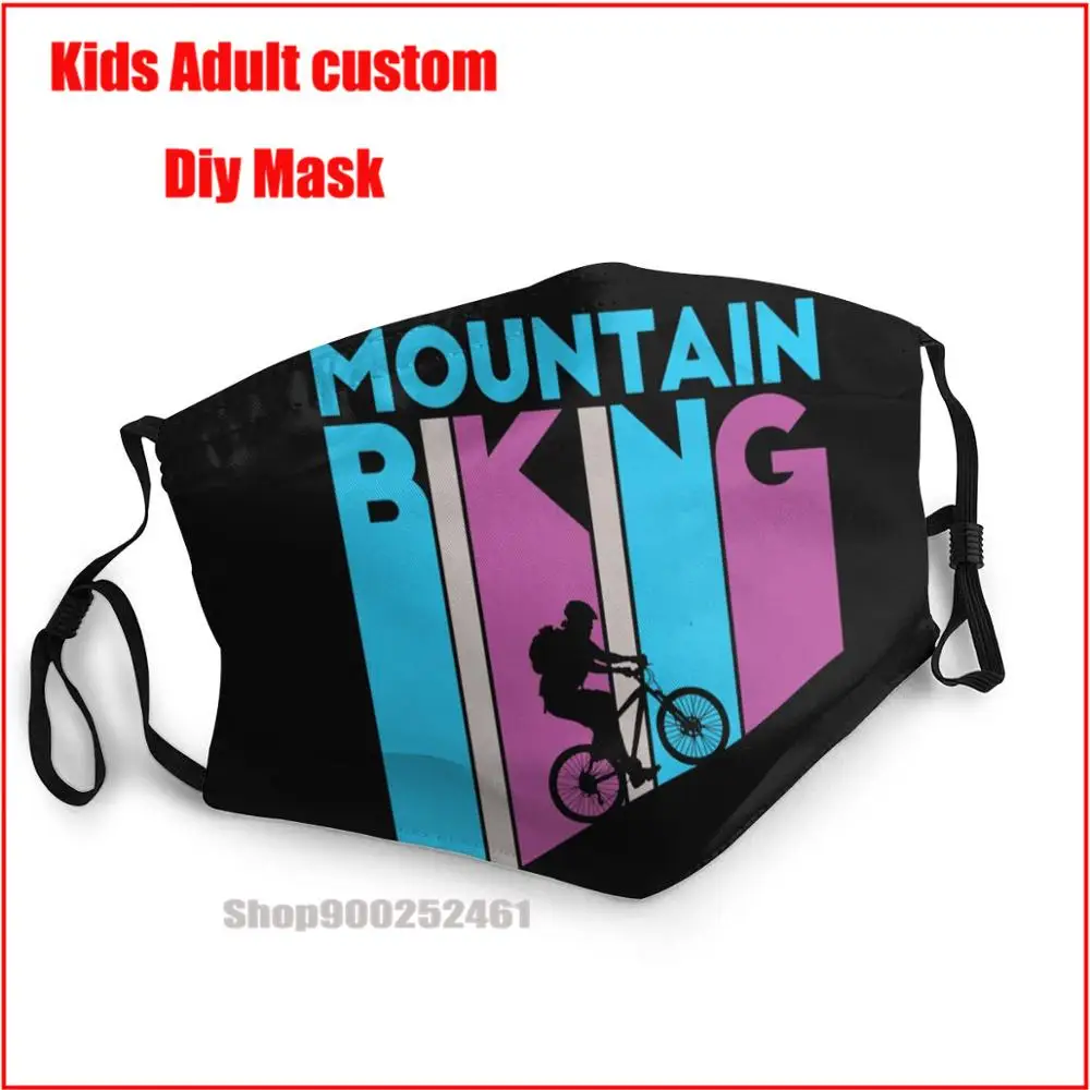 

Mountain Biking DIY masque de protection lavable washable reusable face mask kids mascarillas de tela lavables con filtro