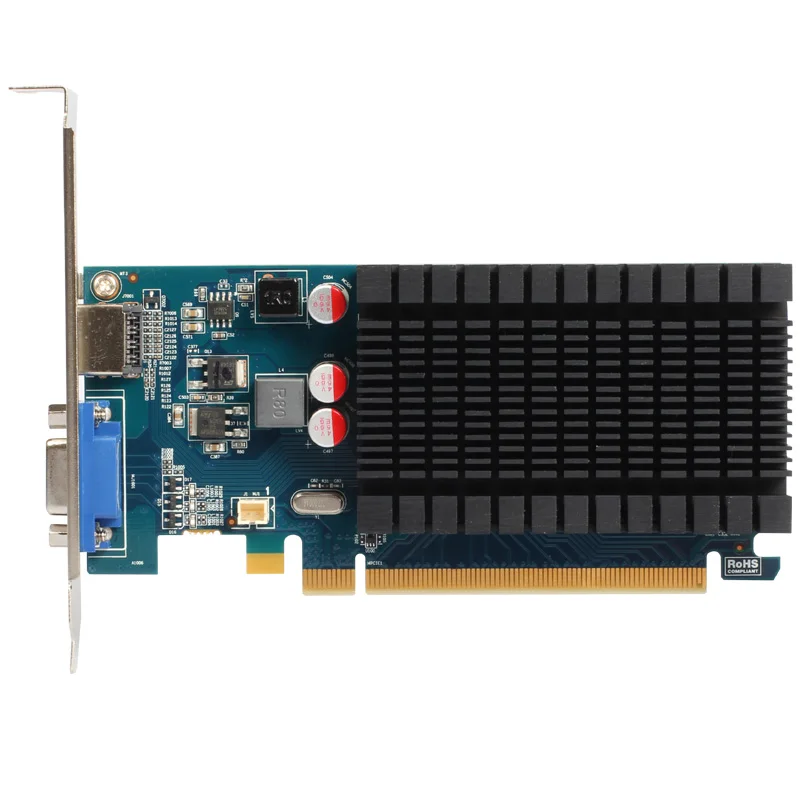 Игровая видеокарта Yeston R5 230 2G D3 2 Гб 64 бит GDDR3 625 МГц 1200 для ПК|Видеокарты| |