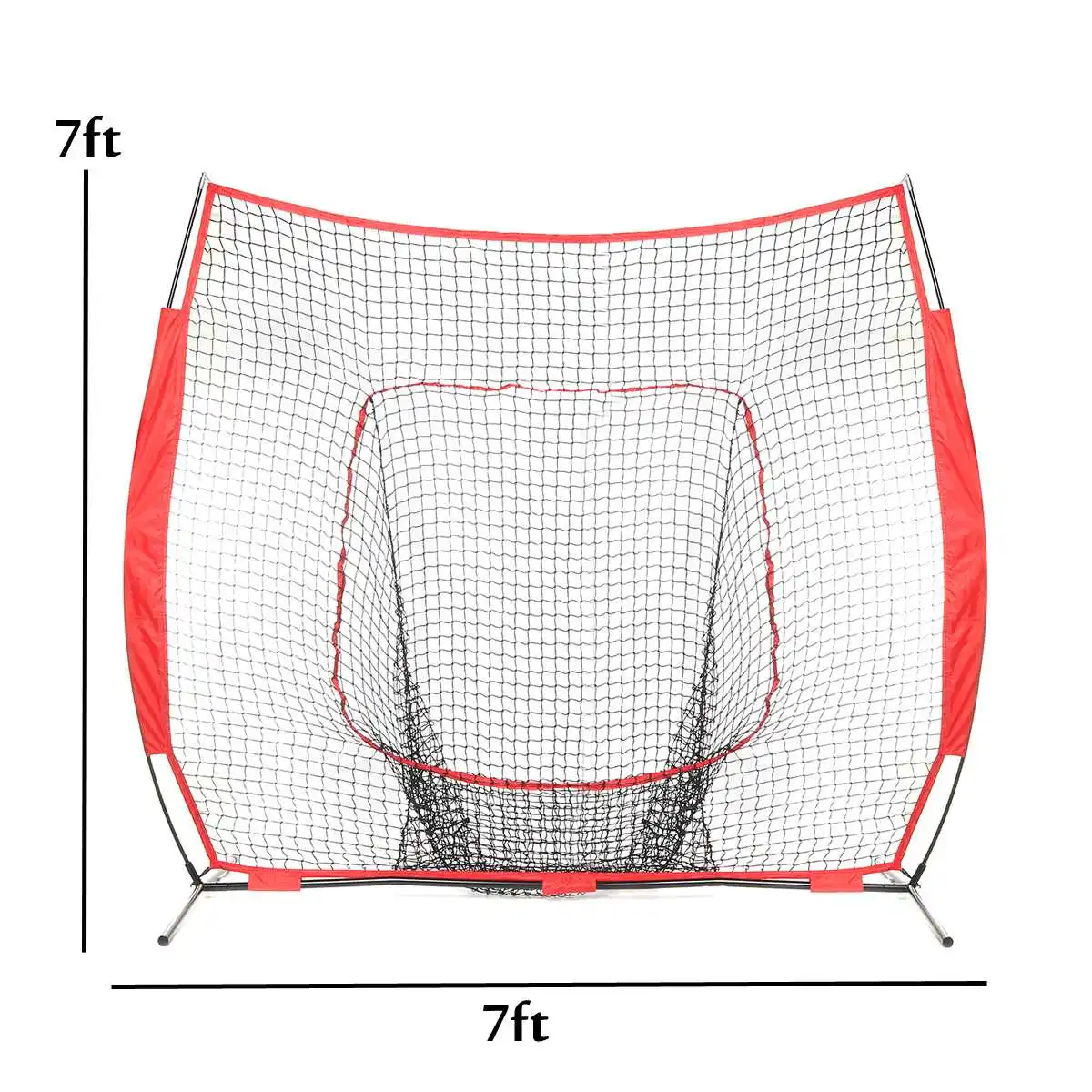 

7x7FT Folding Golf Practice Hitting Net Portable Golf Training Aids Indoor Outdoor Garden Grassland Target Hitting Training Cage