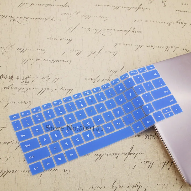 Blue 13,9 дюймов силиконовая для ноутбука клавиатура защитная кожа чехол для HUAWEI MateBook X Pro 13," ноутбук - Цвет: Blue