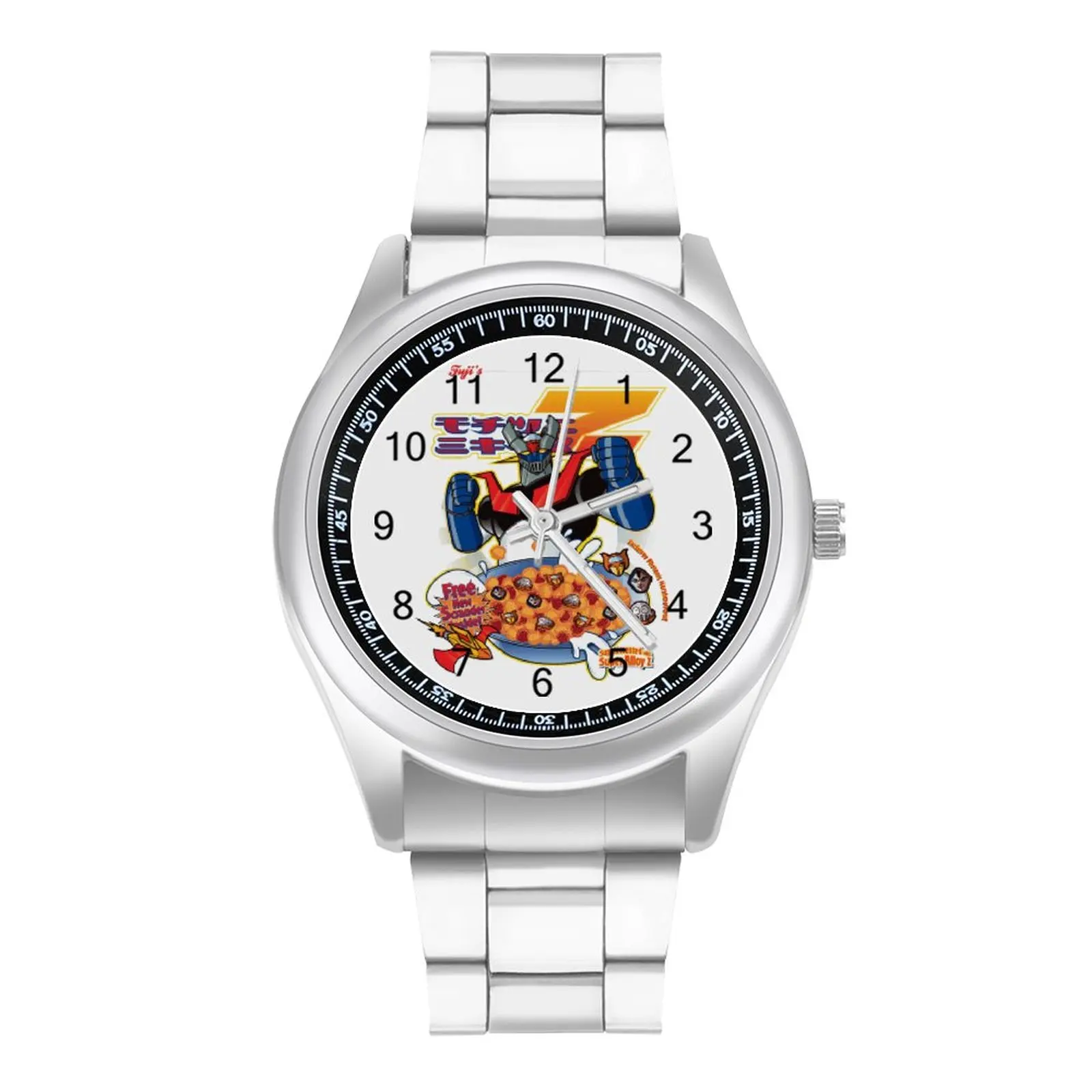 

Mazinger Z Quartz Watch Round Woman Wrist Watch Photo Stainless Sport Fashion Wristwatch