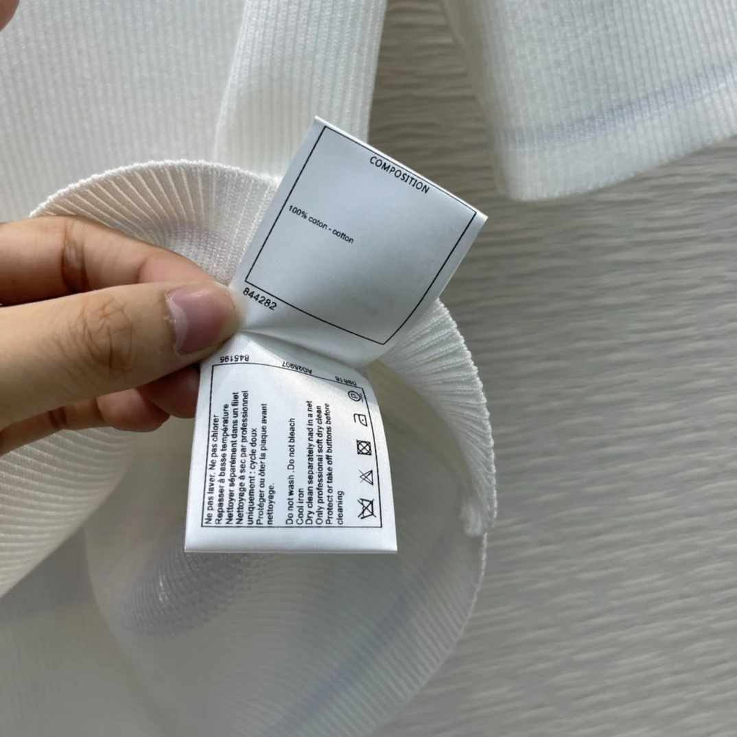 

High-end Brand Solid Tops for Women Summer 2021 New Office Style Lapel Short Sleeve Tees Best Quality Cotton Knitted Tshirt Lady