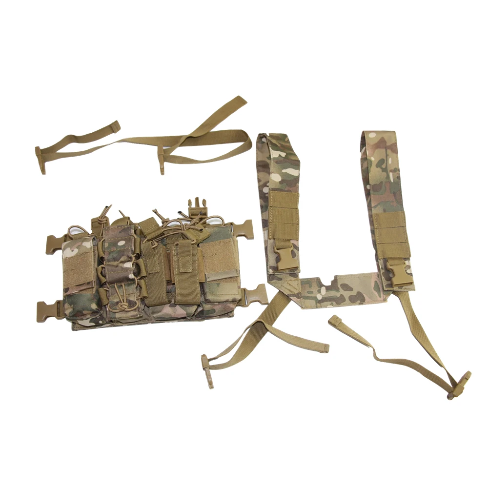 Светоотражающие Грудь Rig Airsoft тактический жилет военный CS на открытом воздухе для