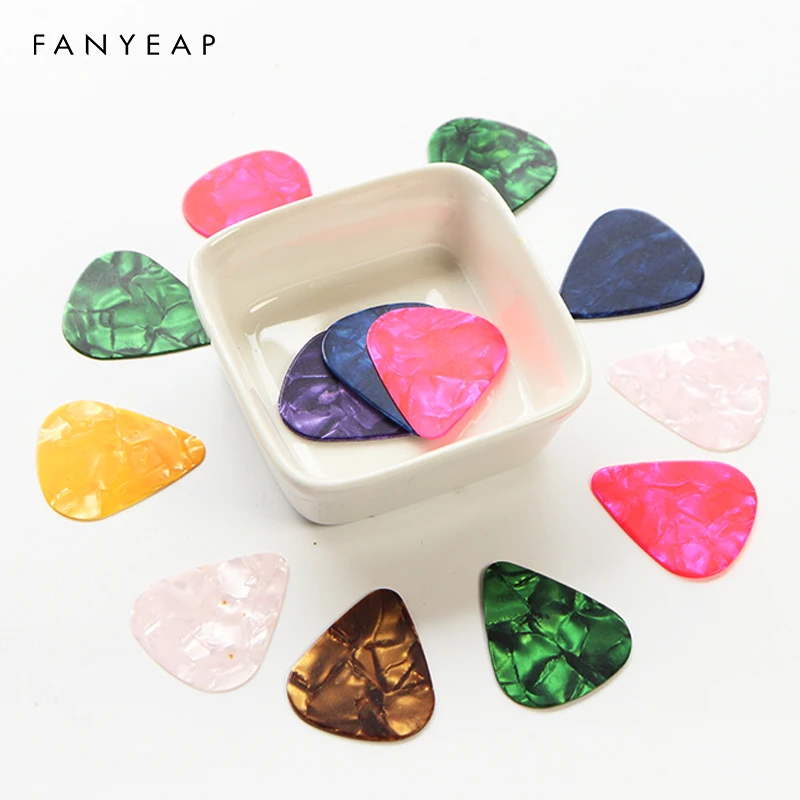 elektrische gitarre pick akustische musik picks plektrum 046mm071mm096mm dicke gitarre zubehör free global shipping