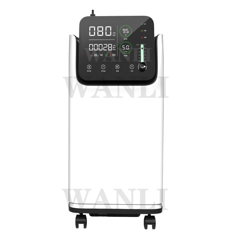 

5L Household Oxygen Concentrator 110V/220V Air Purifier Low Operation Low Noise Adjustable Oxygen Inhaler Medical Care Equipment