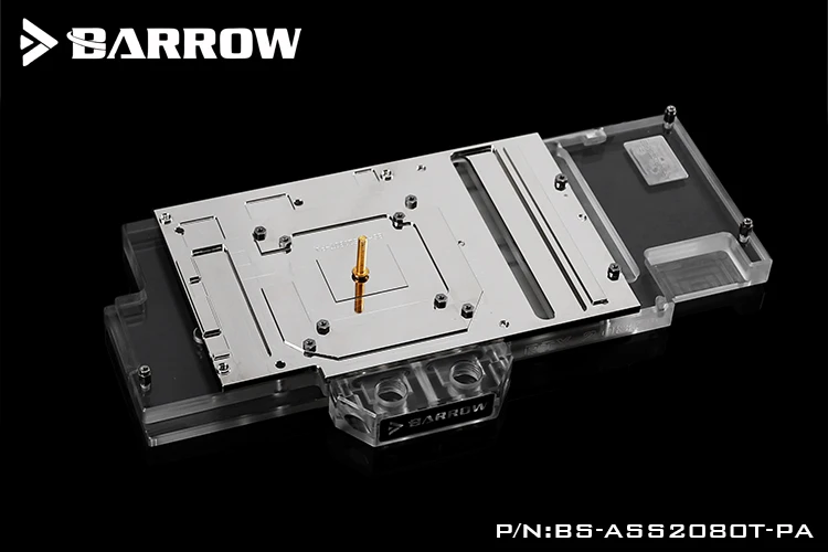 Блок водяного охлаждения Barrow GPU для ASUS STRIX RTX2080Ti/2080 графическая система с полным