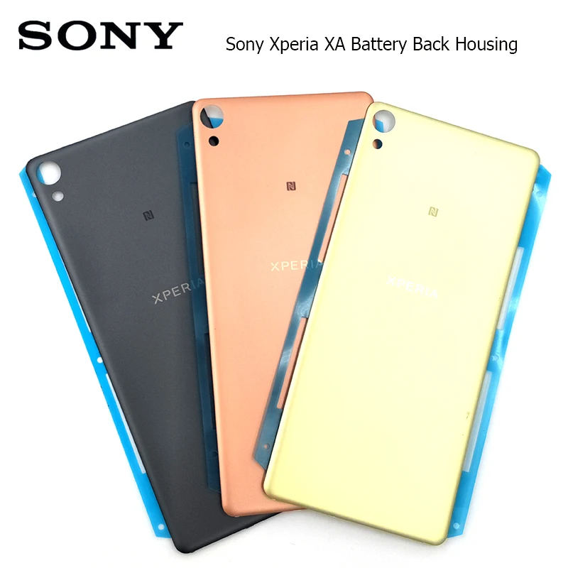 Оригинальная крышка корпуса SONY Xperia XA F3111 F3113 F3115 задняя Пластиковая Крышка