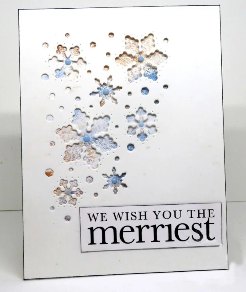 Металлические пресс формы Снежинка тисненый фон 2019 ремесла трафарет для сделай