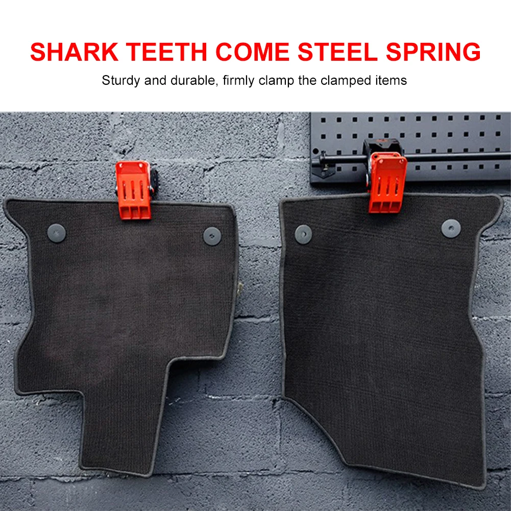 

Car Floor Mat Clips Car Wash Car Cleaning Solution Carpet Wash Clamp Foot Pad Clean Hook Yoga Mat Clip Multifunctional Tool