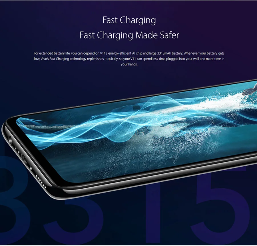 Глобальная версия Live V11 мобильный телефон 6,4" 4G 128G Snapdragon 660 Восьмиядерный фронтальный 25MP сзади 12MP+ 5MP экран