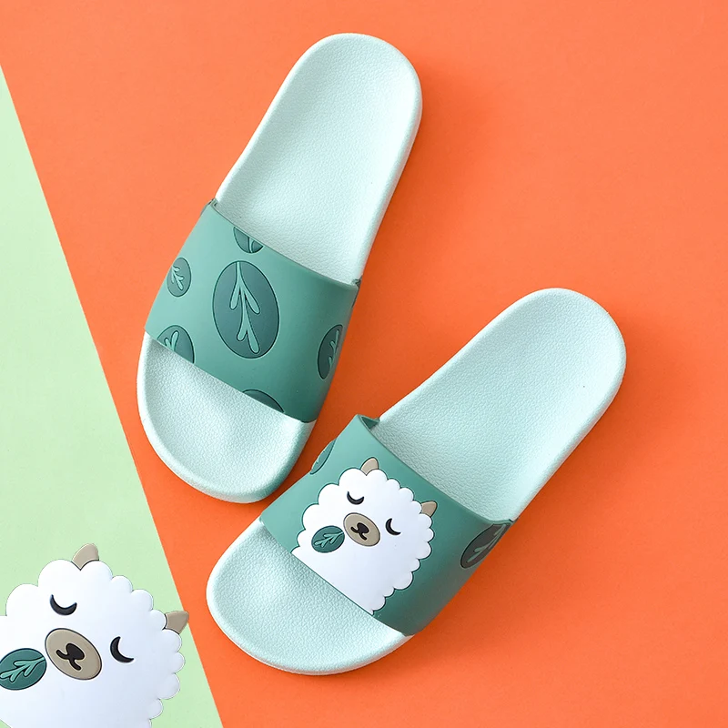 Домашние тапочки милые летние дамские сандалии с мягкой нескользящей подошвой