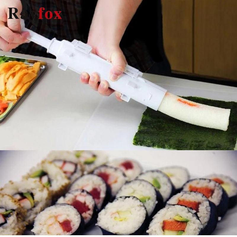 Japanese Kitchen Accessories Sushi Maker Roller Rice Mold Bento Tools Tool DIY Molder Utensils Creative Gadgets | Дом и сад