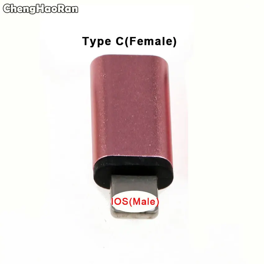 Переходник ChengHaoRan с Micro USB на для iPhone X 8 7 6 Plus Type C/IOS адаптер Samsung S8 Xiaomi 9 Letv | Мобильные