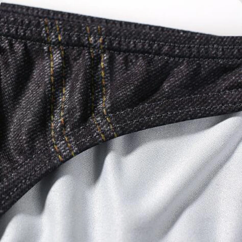

Men's underwear briefs gay calzoncillos hombre jeans printed ropa interior hombre underpants elasticity cuecas masculinas sissy