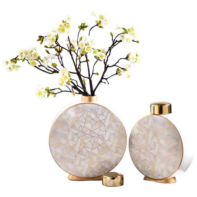 Бесплатная доставка роскошные украшения для дома цветочный горшок украшение