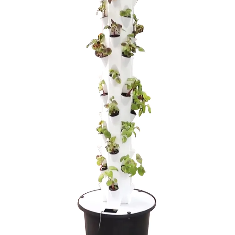 

One one Indoor Vertical Tower Growing Systems hydroponic Aeroponic planting system for lettuce