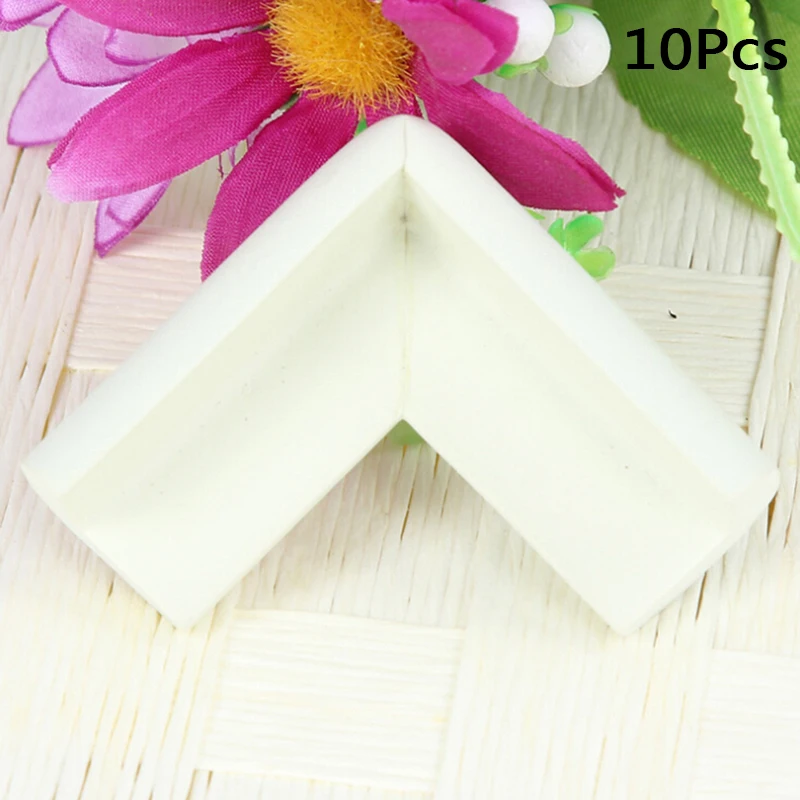 Protector de parachoques suave para Borde de escritorio, protecci&oacute;n de coj&iacute;n de esquina para Mesa de Seguridad para beb&eacute;, 10 Uds.-3