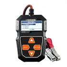 Тестер автомобильных аккумуляторов KW208, цифровой анализатор автомобильных аккумуляторов, с интегрированной линейной машиной, легко носить с собой